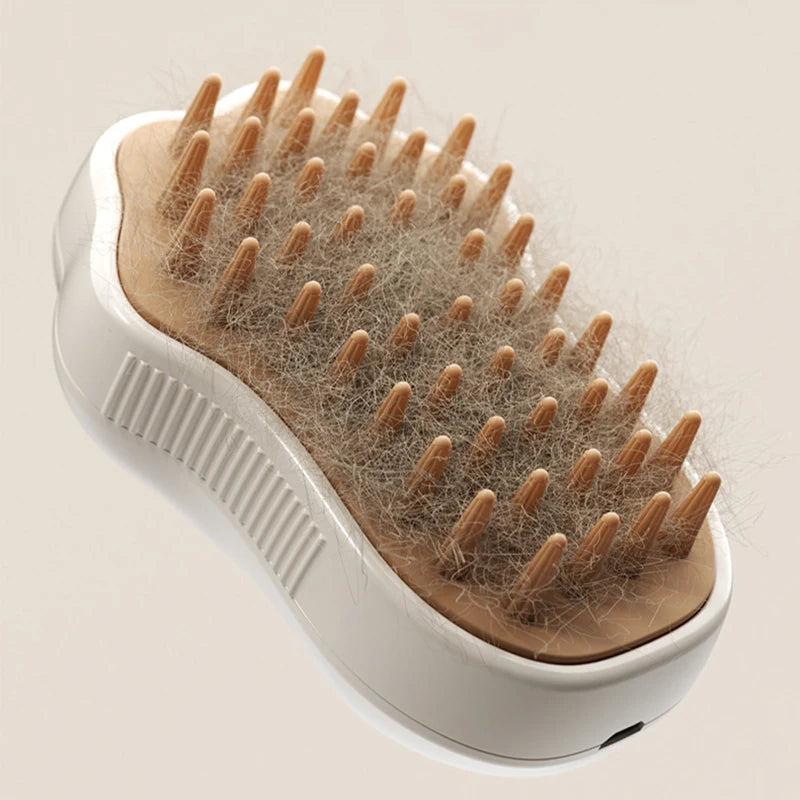 3 in 1 Electric Spray Steamy Pet Dog/ Cat Brush