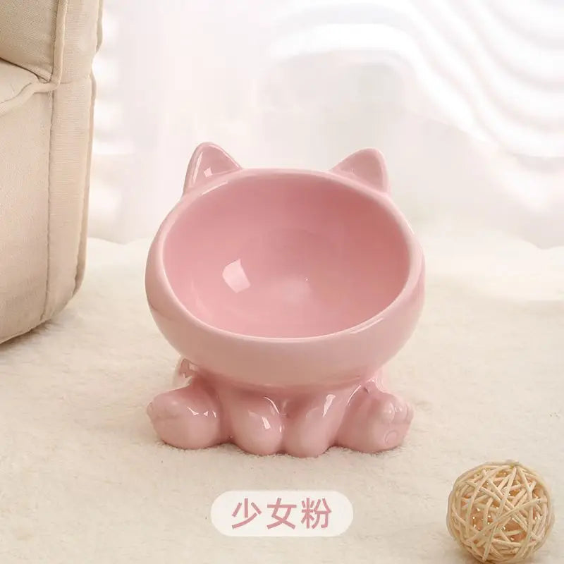Cute Cat Ceramic Bowl