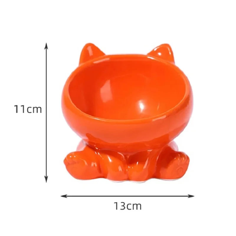 Cute Cat Ceramic Bowl