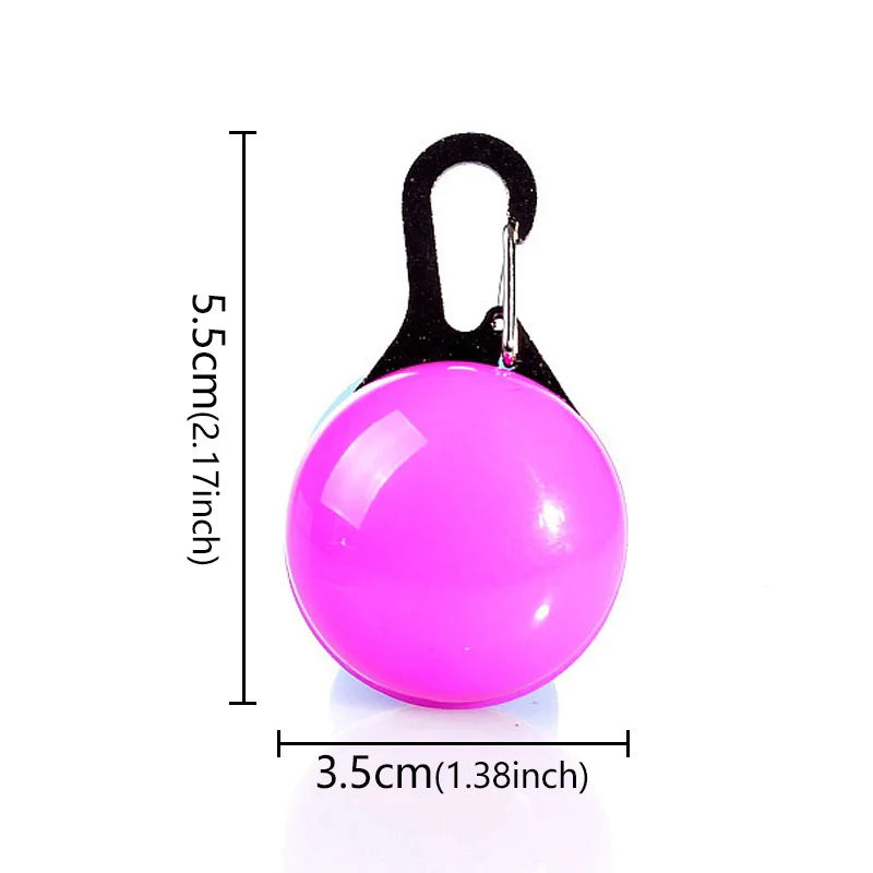 Pet Leads Glow Accessories Night Dog Walking Anti-lost LED Pet Luminous Glowing Pendant