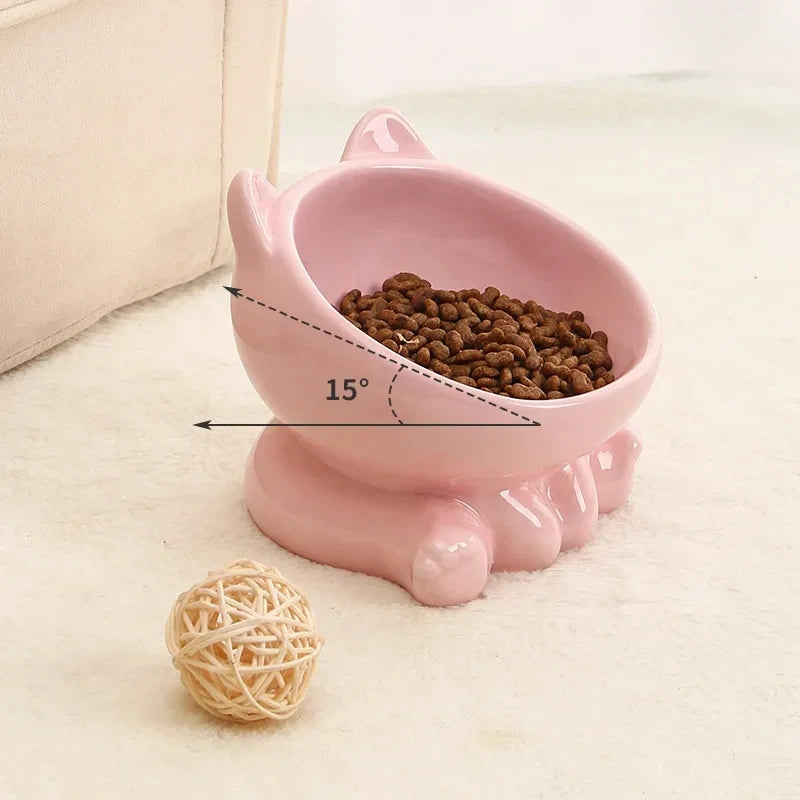 Cute Cat Ceramic Bowl