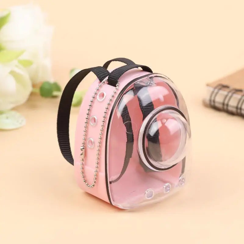 Miniature Doll Backpack Pet Cat Bag Model