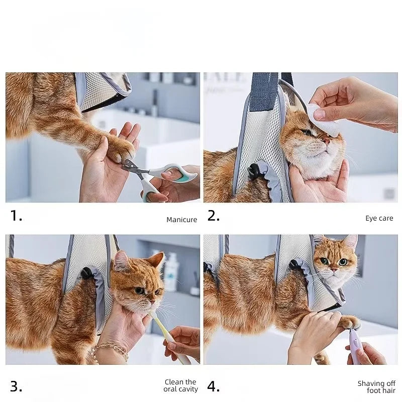 Adjustable Pet Grooming Hammock Helper